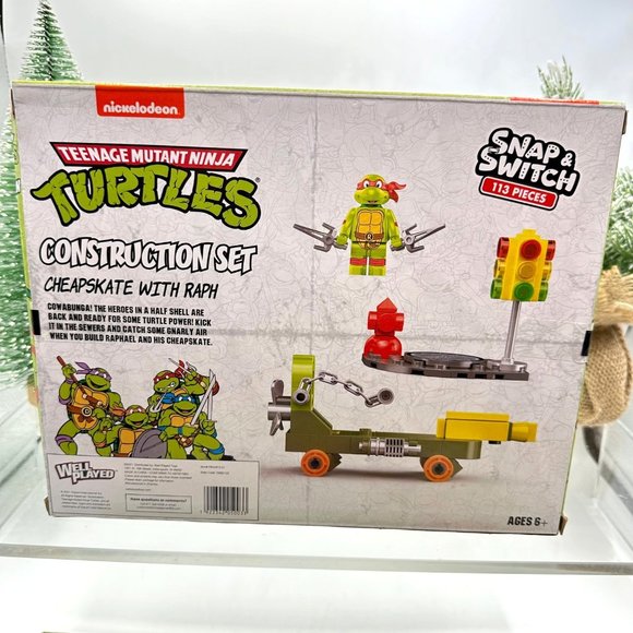 Teenage Mutant Ninja Turtles Nickelodeon Construction Set Styles May Vary 113 Pc - Picture 4 of 5